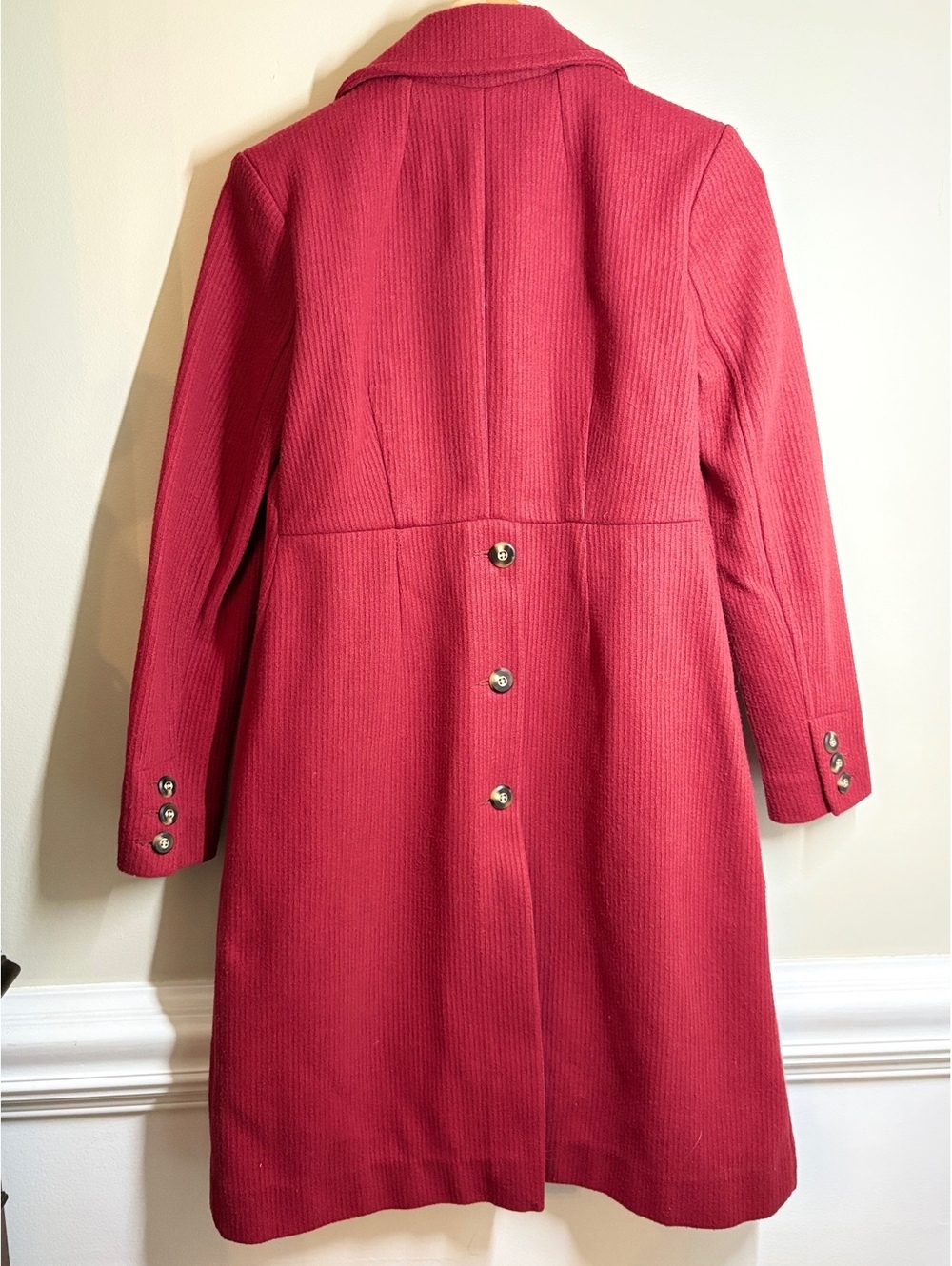 Cabi “Coming in Hot” Brick Red Coat XS